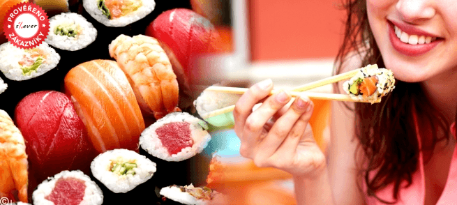 Sushi sety dle výběru 24 kusů