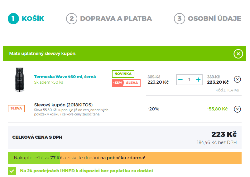 Termoska Lock&Lock 460 ml