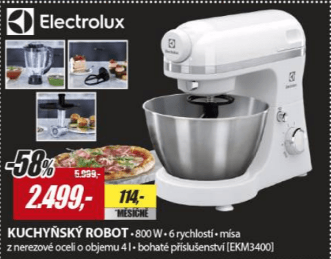 Kuchyňský robot Electrolux EKM3400