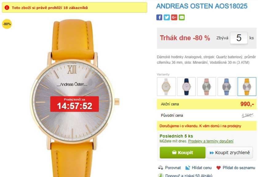 Dámské hodinky ANDREAS OSTEN