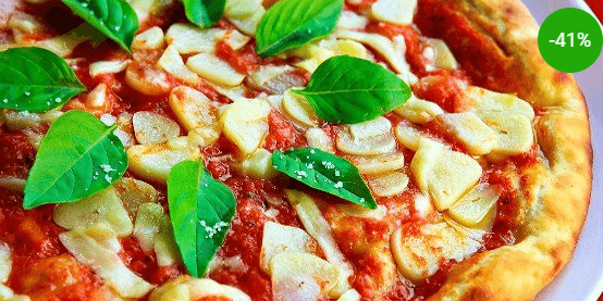 Křupavá pizza dle vašeho výběru