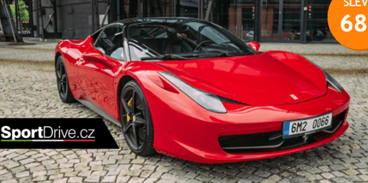Jízda ve Ferrari 458 nebo v Lamborghini Gallardo