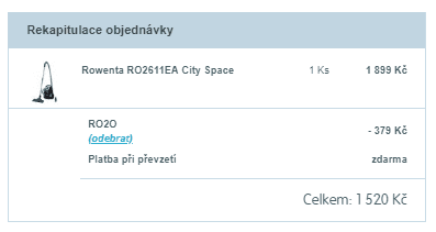 Vysavač sáčkový Rowenta RO2611EA