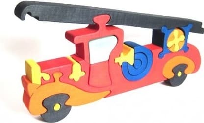 Vkládací puzzle - Velké hasičské puzzle