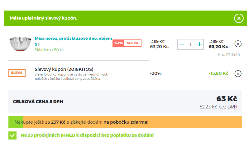 Nerez mísa, 25 cm, 5 litrů