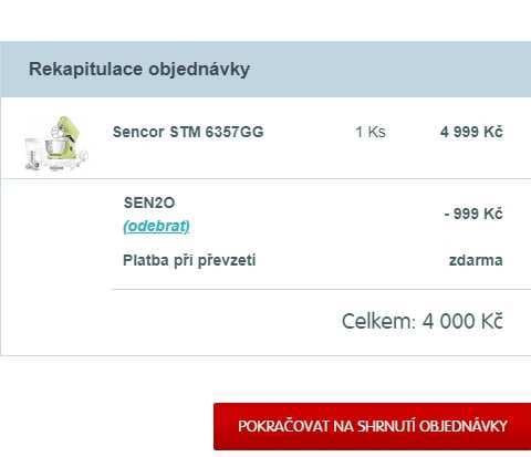 Kuchyňský robot Sencor