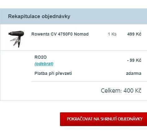 Fén na vlasy Rowenta Nomad 