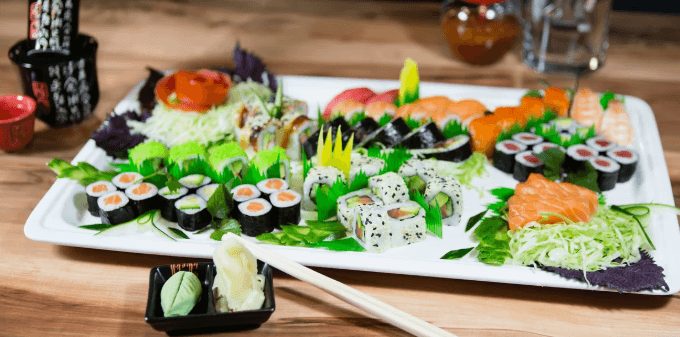 Sushi menu dle výběru