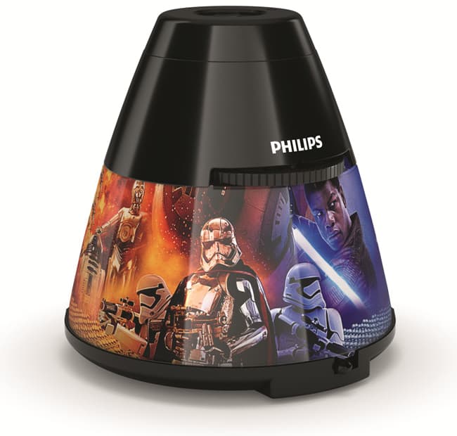 Lampa s projektorem Star Wars Philips