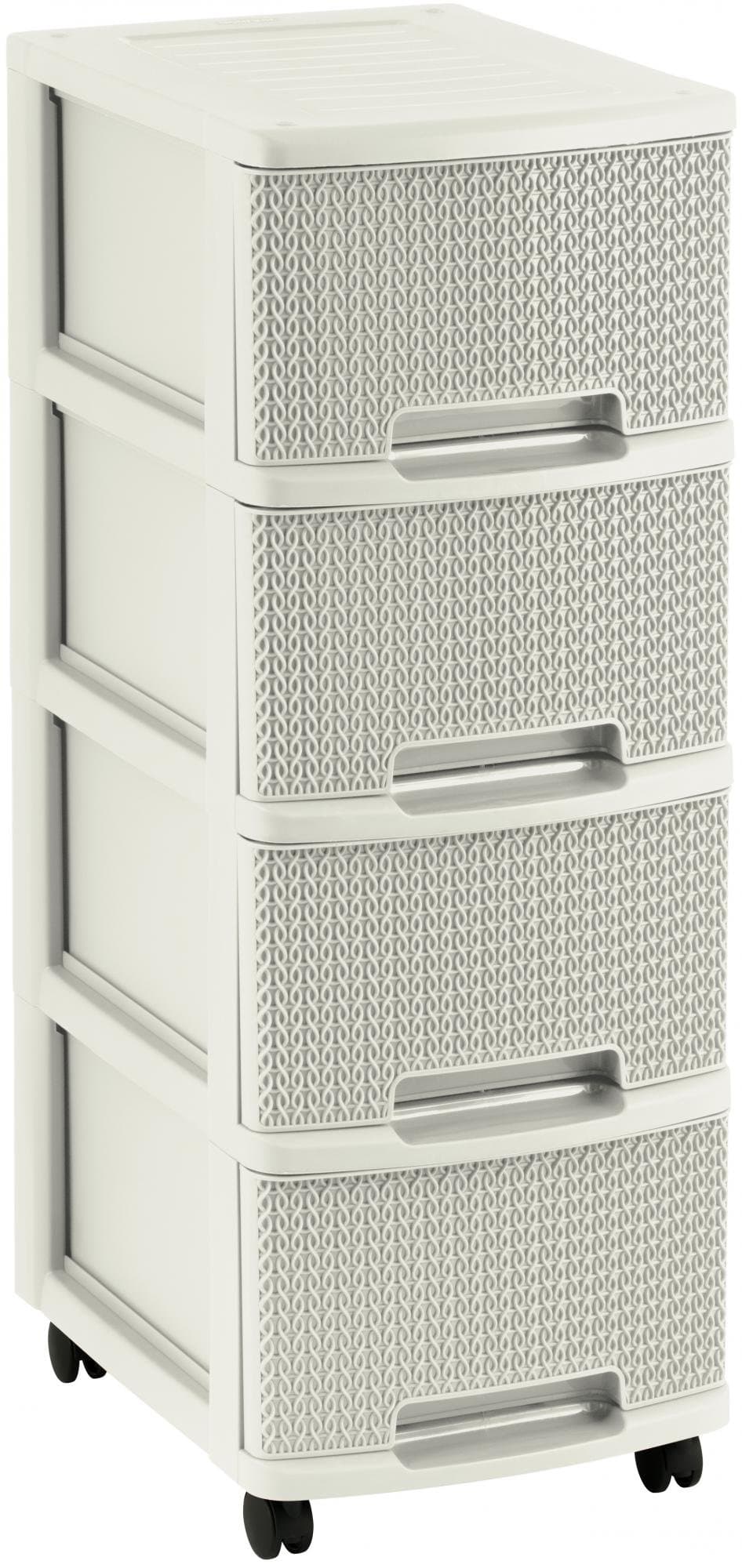 Šuplíková skříňka Curver Knit šuplík 4x 10 l