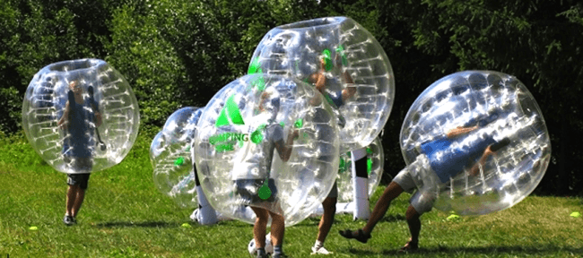 Bubble football pro až 4/10 hráčů