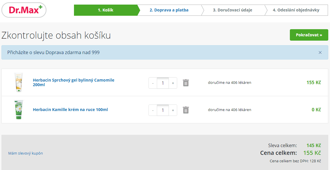 Přírodní kosmetika Herbacin