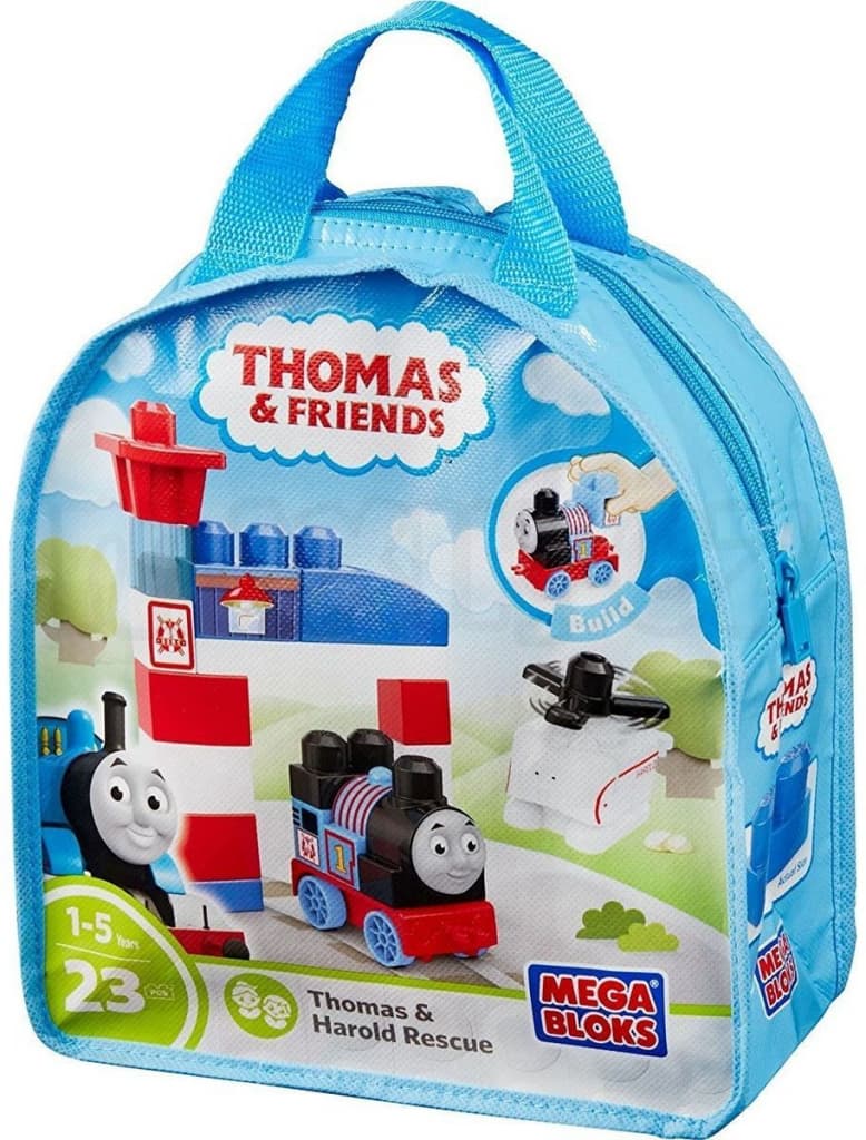 Mega Bloks mašinka Tomáš a záchranná stanice