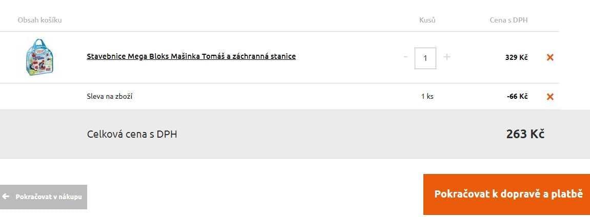 Mega Bloks mašinka Tomáš a záchranná stanice