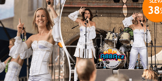 Koncert ABBA revival v podání skupiny ABBCZ 