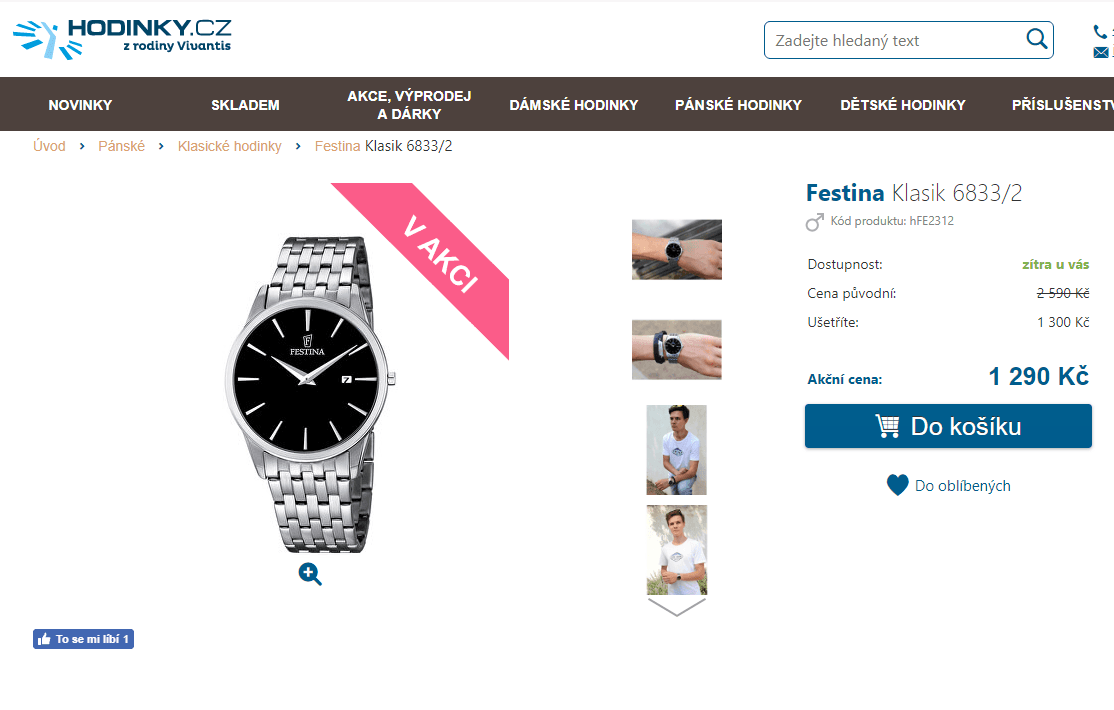 Pánské hodinky Festina Klasik