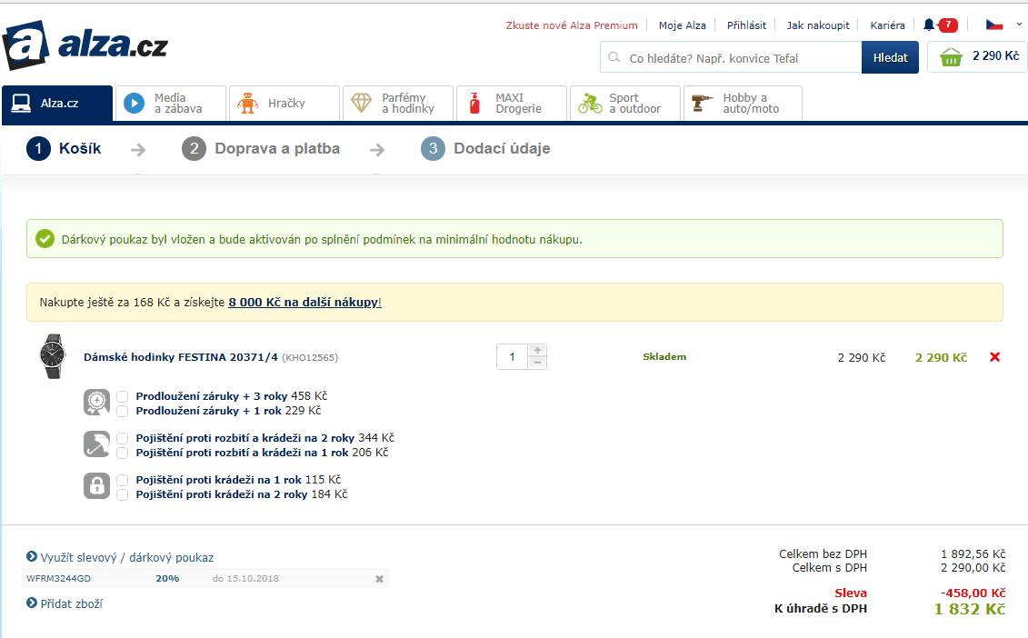 Dámské hodinky Festina 20371/4