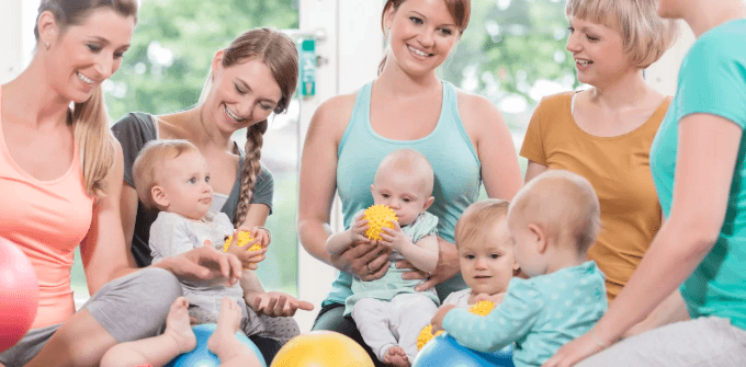Vstup na lekci Baby Active Walking