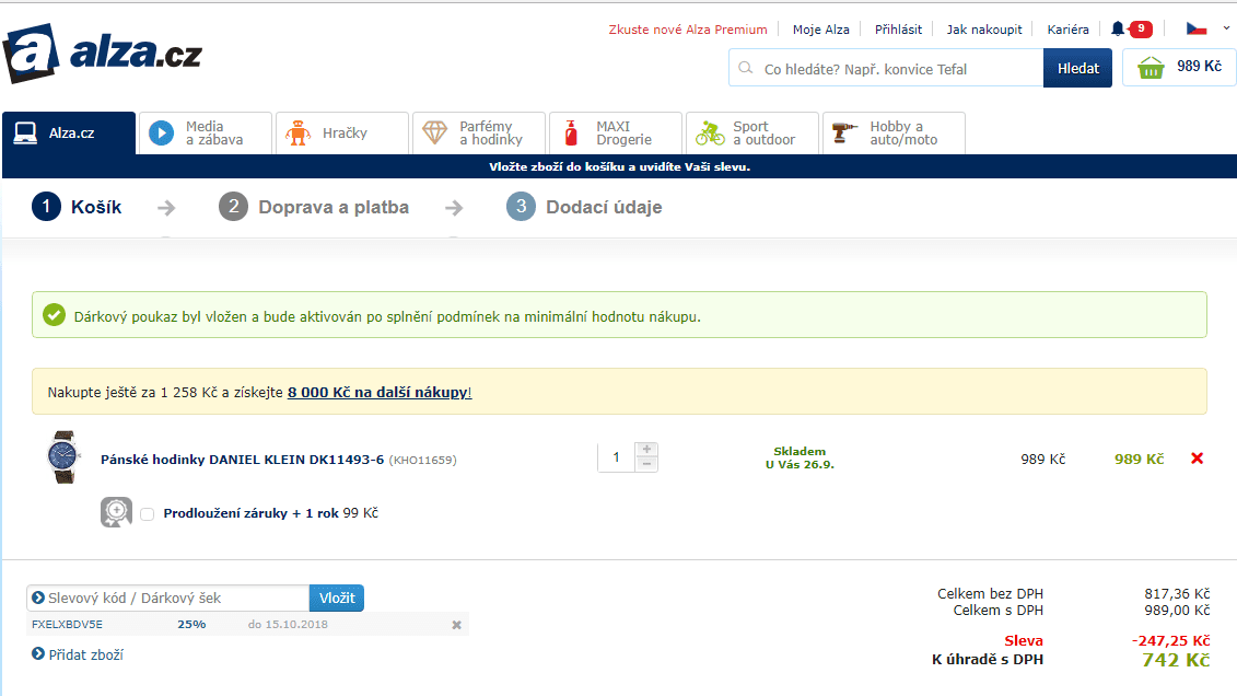 Pánské hodinky Daniel Klein DK11493-6