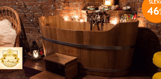 Romantická relaxační koupel s aroma pro 2