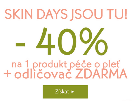 Yves-Rocher.cz - sleva 40% na péči o pleť