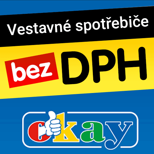 Okay - vestavné spotřebiče bez DPH