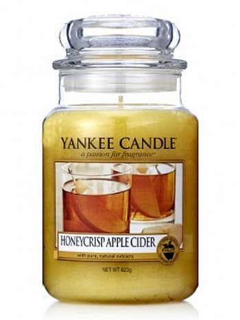 Výprodej velkých svíček Yankee Candle