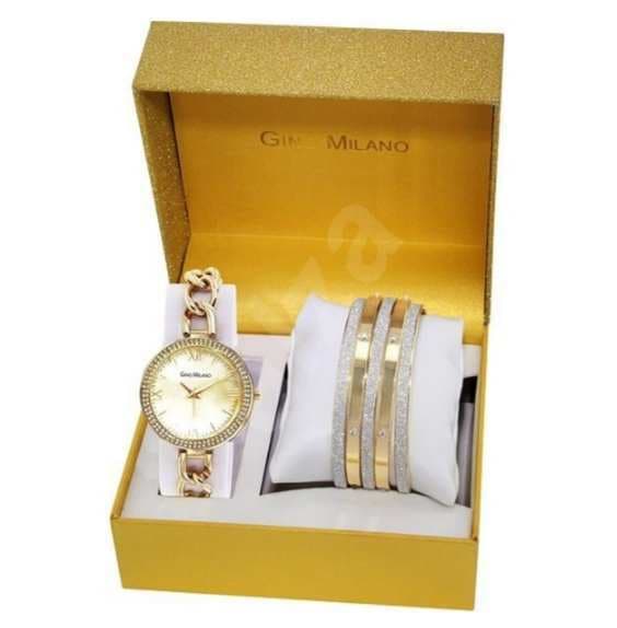 Dárková sada hodinek a náramků GINO MILANO