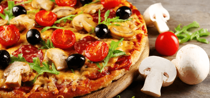 Malá či velká křupavá pizza dle výběru