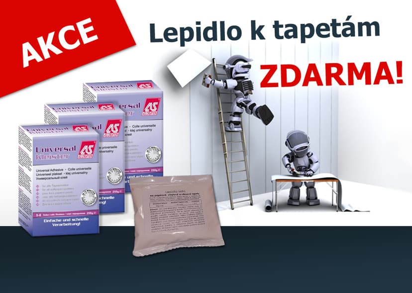 Lepidlo ZDARMA ke každé tapetě