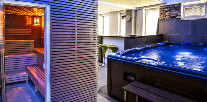 Večerní privátní wellness až pro 6 osob