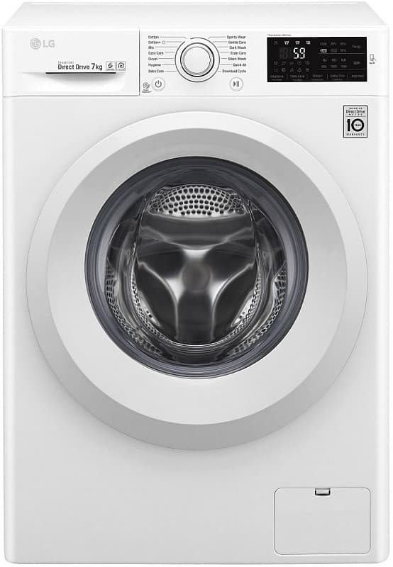 LG, 7kg, 1000 ot., A+++, NFC