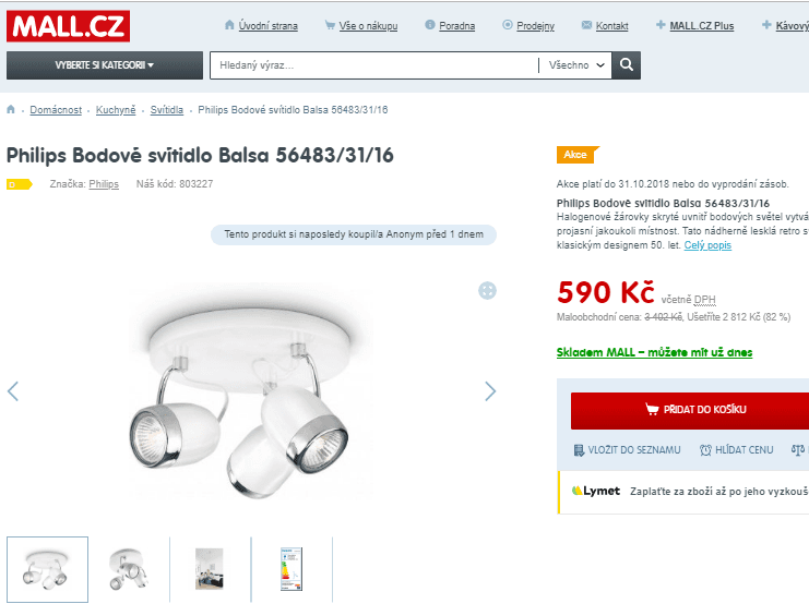 Bodové svítidlo Balsa 56483/31/16