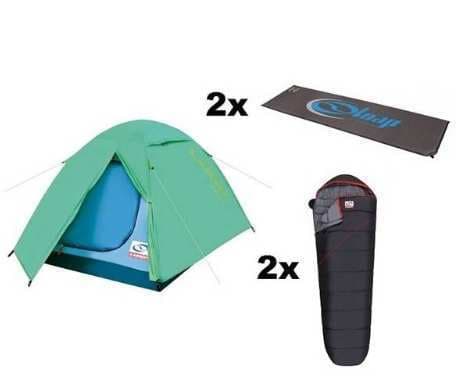 Stan + 2x karimatka + 2x spacák LOAP