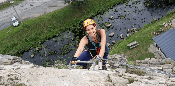 Via ferrata lezení s trenérem pro 1 osobu