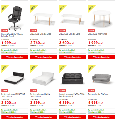 Výprodej v DEK stavebninách