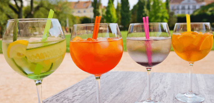 2× drink podle výběru z nabídky 5 Fresh drinků