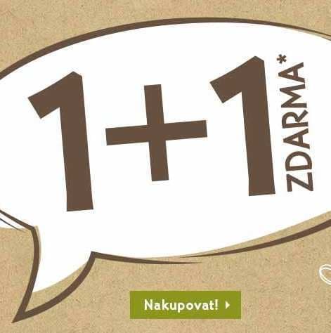 Akce 1+1 zdarma na vše