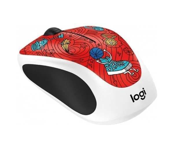 Bezdrátová myš Logitech Doodle Collection