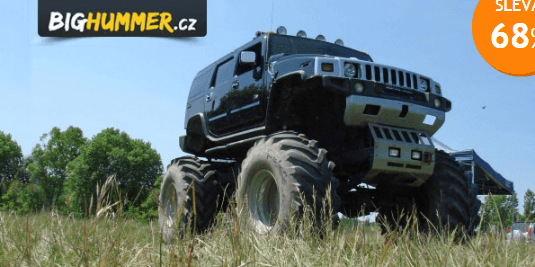25 minut jízdy v Hummer Monster Trucku
