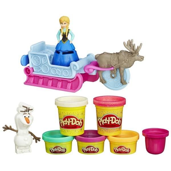 Play-Doh Hasbro Frozen dobrodružství na saních