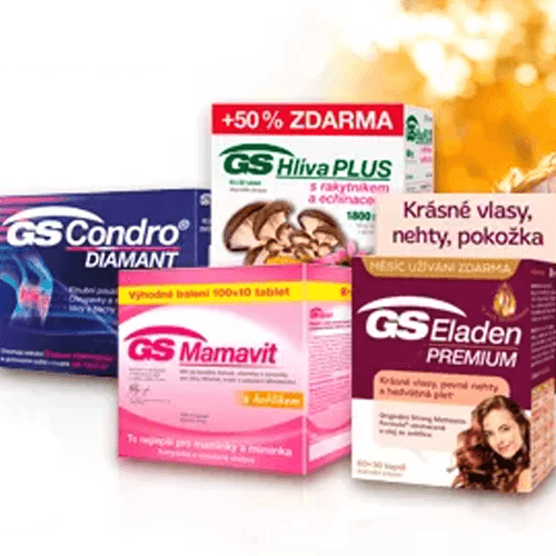 Doprava zadarmo na produkty GS