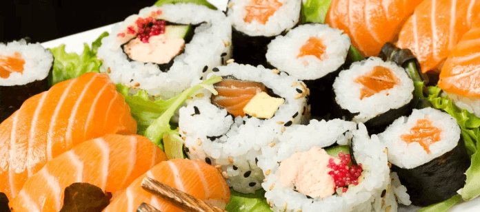 Kita – vegetariánský sushi set (15 ks)