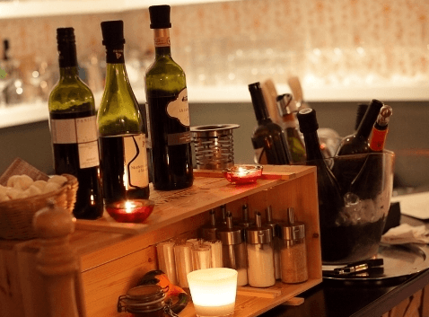 5chodové italské menu s lahví vína pro dva