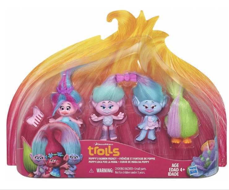 Multipack 4 trolové, hřeben, Hasbro