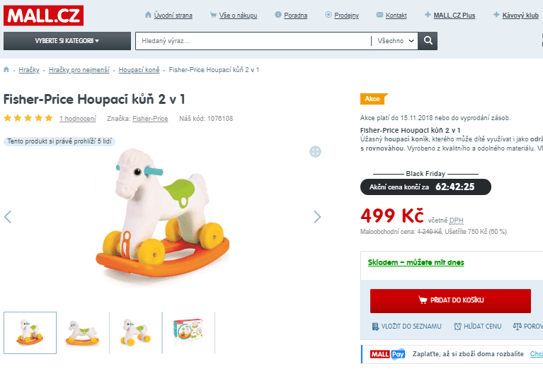 Houpadlo a odrážedlo Fisher Price 
