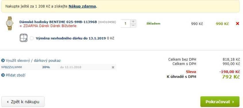 Dámské hodinky Bentime + dárek