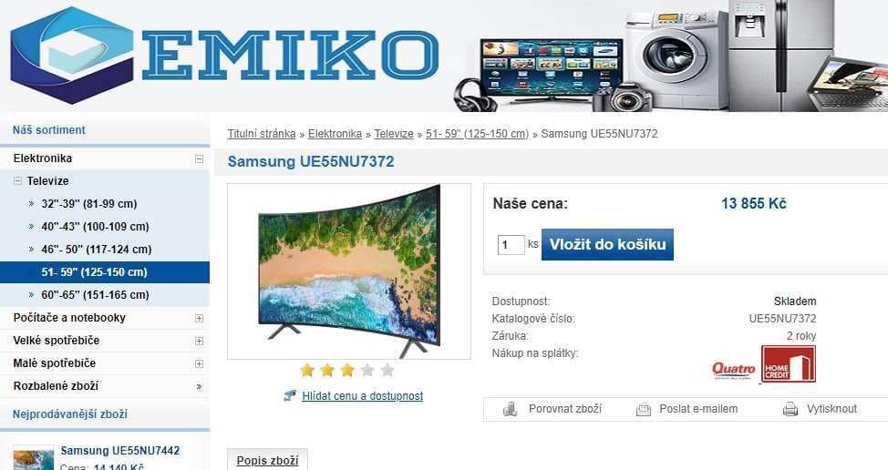 Ultra HD Smart TV, HDR, 138cm, Samsung