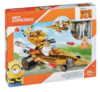 Mega Bloks Mimoňové Gruovo auto
