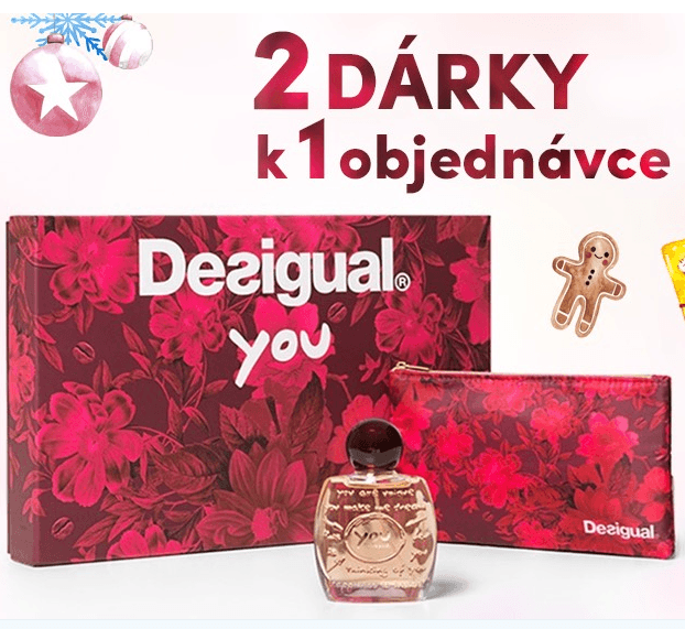 Parfém a taštička Desigual k nákupu